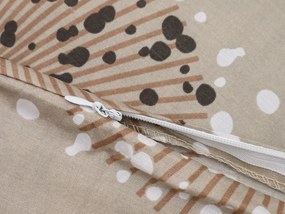 Pamut párnahuzat PAMPELINO 50x70 cm, világosbarna