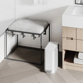 Acél pedálos szemetes 5 l – simplehuman