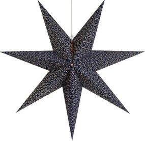 Sötétkék függő karácsonyi fénydekoráció Baroque – Markslöjd