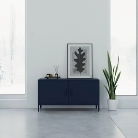 TV-szekrény lábakon ROSA, 1150 x 595 x 400 mm, Modern: sötétkék