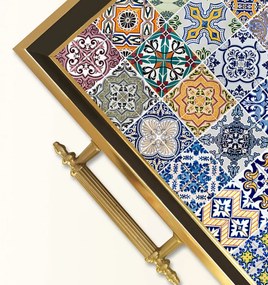 Üveg tálca, 38×24 cm – TPA9894