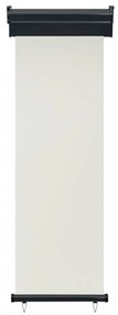 krémszínű oldalsó terasznapellenző 65 x 250 cm