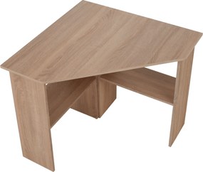 PC asztal, sarok, tölgy sonoma, RONY NEW
