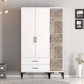 Ruhásszekrény Kiara PT (fehér). 1088436