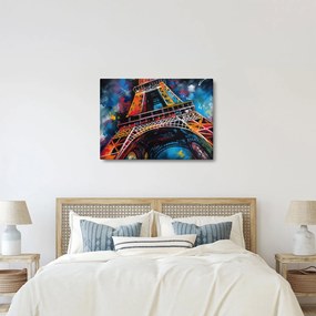 Kép - Az Eiffel-torony festménye II. (70x50 cm)
