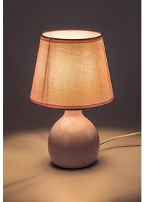 Rabalux 74078 - Asztali lámpa INGRID 1xE14/40W/230V rózsaszín