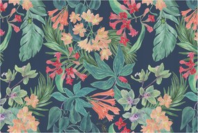 Stílusos Dekoratív Fotótapéta Flizelin Trópusi virágok 104x70 Ragasztó