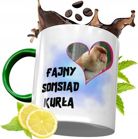 Zöld Bögre Születésnapra Ajándék fényképes nyomtatással