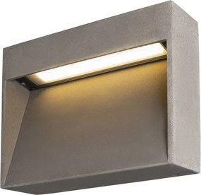SLV 1006404 CONCRETO Modern Kültéri Fali Lámpa Szürke LED IP65