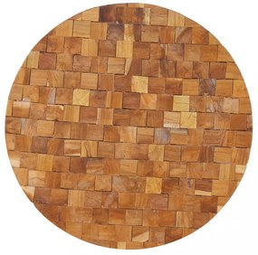 tömör tíkfa dohányzóasztal 60 x 60 x 35 cm