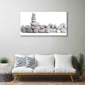 Üvegkép falra kövek Art 125x50 cm