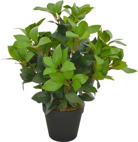 vidaXL zöld, cserepes műbabérfa 40 cm