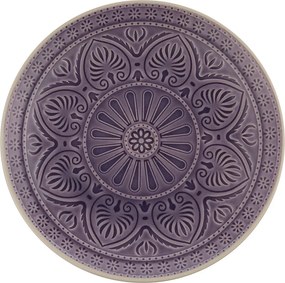 SUMATRA tányér Ø 25 cm, sötétlila