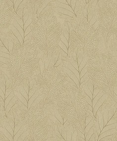 Decoprint Antibes Quercus Leaves arany-okkersárga leveles vlies tapéta – AN28261