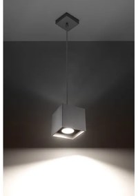 Csillár zsinóron QUAD 1 1xGU10/40W/230V szürke