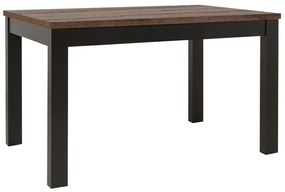 Asztal Boston 450Fekete, Monastery tölgy, 77x90x130cm, Laminált forgácslap, Laminált forgácslap