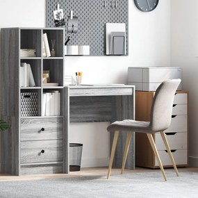 Íróasztal Szürke sonoma Forgácslap 70 x 40 x 76 cm Egyszerű