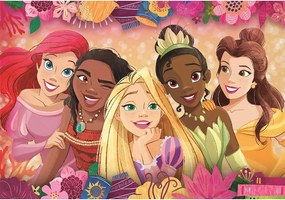 Disney Hercegnők Flower Frame 24 db-os maxi puzzle Clementoni