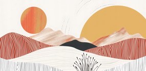 Poszter 91,3x44,5cm Táncoló Nap