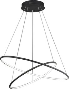 Milagro ORION BLACK ML508 Függőlámpa 2x53W/LED 3710LM