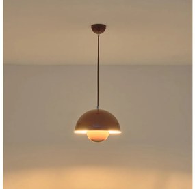 Csillár zsinóron 1xE27/15W/230V piros