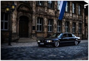 Fotótapéták 152x104 Bmw 740IL Buma autó