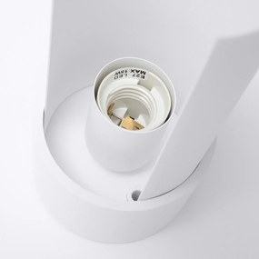 Fehér asztali lámpa (magasság 21 cm) Aurea – Sollux