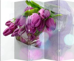 Paraván - csokor tulipán (210x170 cm)