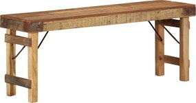 vidaXL pad Természetes 110 x 35 x 46 cm Újrahasznosított Régi Fa