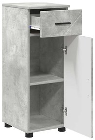 Fürdőszoba bútor szett 3 pcs Beton szürke 61 x 35 x 64 cm