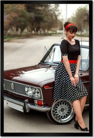 Poszterek keretben 40x60 Klasszikus autó Retro autó