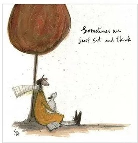 Művészeti nyomat Sam Toft - Sometimes We Just Sit and Think