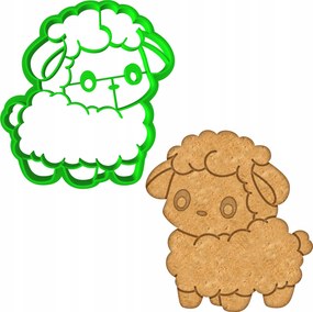 Húsvéti Forma Mézeskalács lyukasztó Húsvéti Bárány 8cm