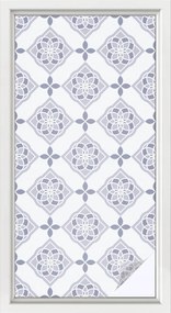 Öntapadós Ablakfólia Adatvédelem Virágos rombuszok 50x100 cm