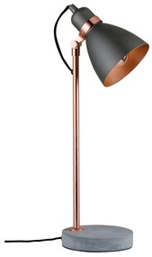 Paulmann 79624 Neordic Orm asztali lámpa, szürke, E27 foglalat