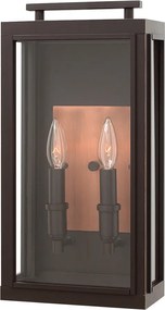 Quintiesse SUTCLIFFE QN-SUTCLIFFE-M-OZ Fali lámpa 2x60W/E14 IP44