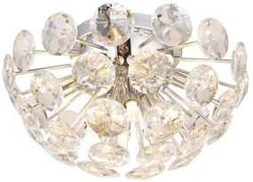 Globo 16047DC - Mennyezeti lámpa VIRINA 10xG9/7W/230V fényezett króm átm. 39 cm