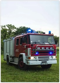 Poszterek 50x70 Tűzoltóautó