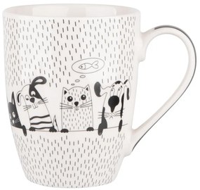 Altom Cool Friends porcelán bögre, 300 ml
