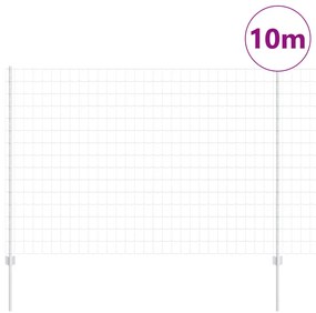 Kert Kerítés Görgeteg Szett 2 db Galvanizált acél 10 x 1,5 m