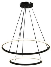 LED dimmelhető függeszték kábellel LED/55W/230V 3000-6500K átmérő 60 cm + távirányító