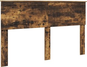 vidaXL Fejtámla Füstölt tölgy 150 cm Faanyag