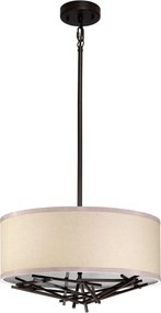 Elstead Lighting Taiko TAIKO-3P Függőlámpa 3x60W/E27