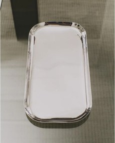 Rozsdamentes acél szervírozó tálca szett 2 db-os 15x29 cm Nirela – Kave Home