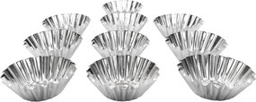 Muffin forma Tarmex fém 10 db 6,5 cm átmérő
