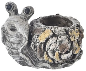InDecor Ebi csiga kerámia virágtartó, 30 x 23 x 23 cm