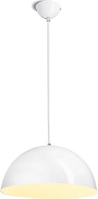 RENDL MONROE 40 függőlámpa csillogó fehér/fehér 230V LED E27 30W