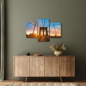 Kép - Brooklyn, híd, Manhattan, New York (90x60 cm)