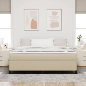 Ágykeret Világos Zöld Szürke 180x200 cm Vászon