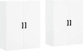 vidaXL 2 db fehér fali szekrény 69,5 x 34 x 90 cm